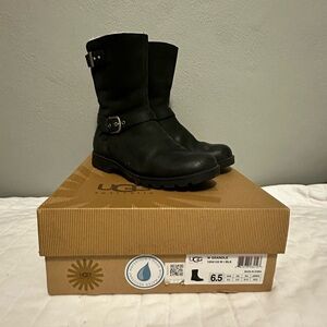 UGG Black Gandle Women's Boots 6.5